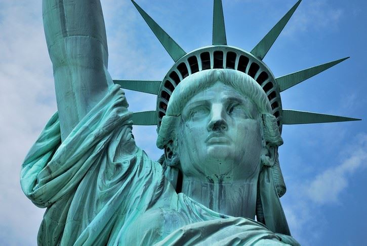 Statue of Liberty, Liberty Island, New York Harbor, USA