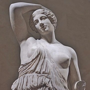 Marble statue of a wounded Amazon, Metropolitan Museum of Art, New York City, USA